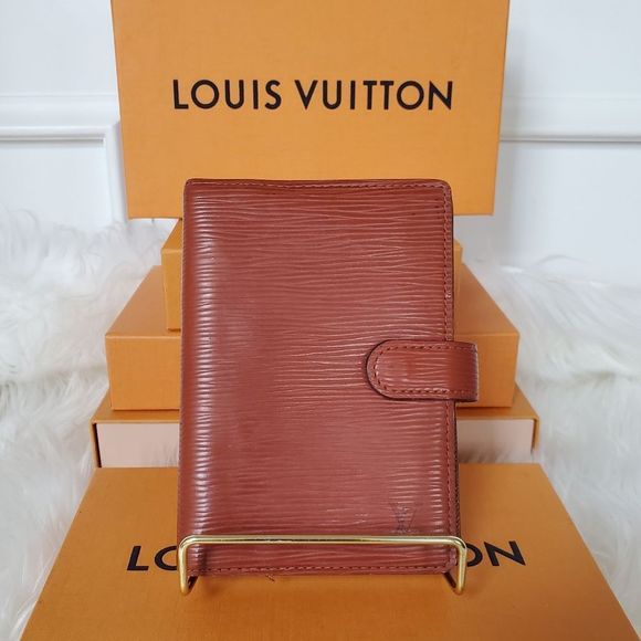 Louis Vuitton Accessories - Louis Vuitton Tan Epi Agenda PM